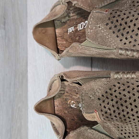 Olukai Women Moloa Kohana Leather Loafer Slip on shoes sz 10.5 - Picture 6 of 12